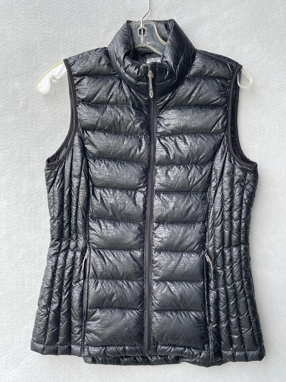 32 Degrees Heat Women's Packable Puffer Vest Black - Size S